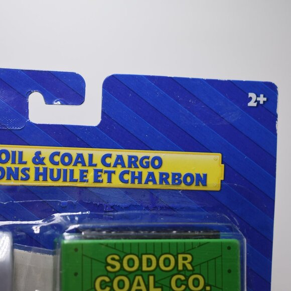 Oil Vicarstown & Coal Cargo Thomas & Friends Wooden Train Fisher Price Sealed - Picture 4 of 10